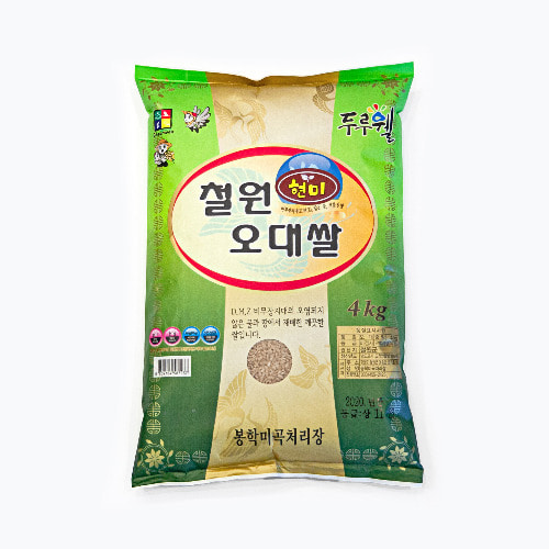 [철원봉학미곡처리장] 오대현미 4kg